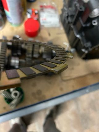 Caja cambios y discos embrague Kawasaki Z750