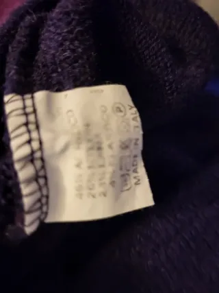 Jersey cuello alto italiano, mangas finas