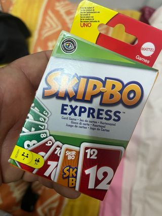 Skip-Bo Express Gioco di Carte Mattel