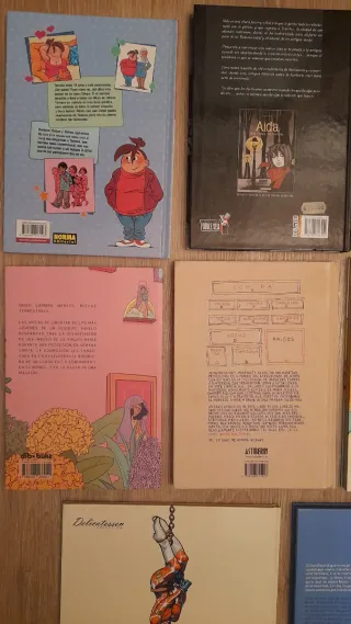 Lote 8 cómics europeos