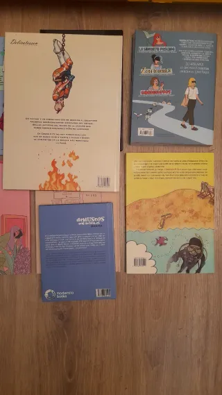 Lote 8 cómics europeos