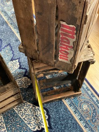 Cajas de madera rústicas