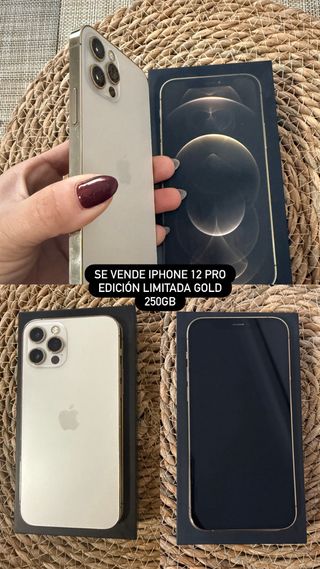 iPhone 12 Pro Gold 256GB Edición Limitada