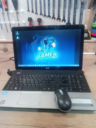 Portátil Acer Negro/Plateado