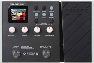 Pedalera NUX MG-300 nueva  solo abierta para proba