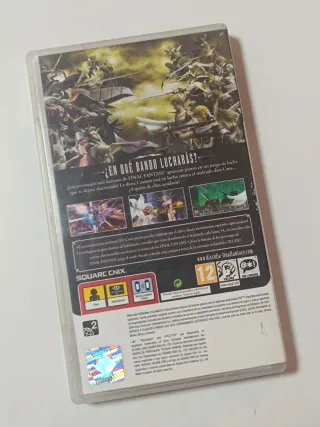 Dissidia Final Fantasy | PSP | PAL España | Comple