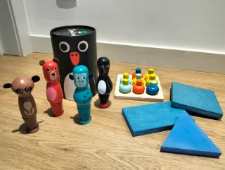 Pack Juguetes Montessori Madera