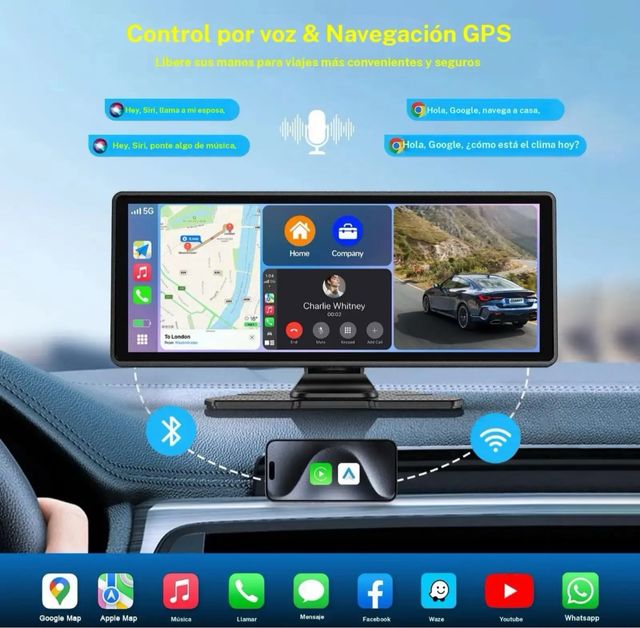 Carplay Doble Cámara 10.26 Pantalla