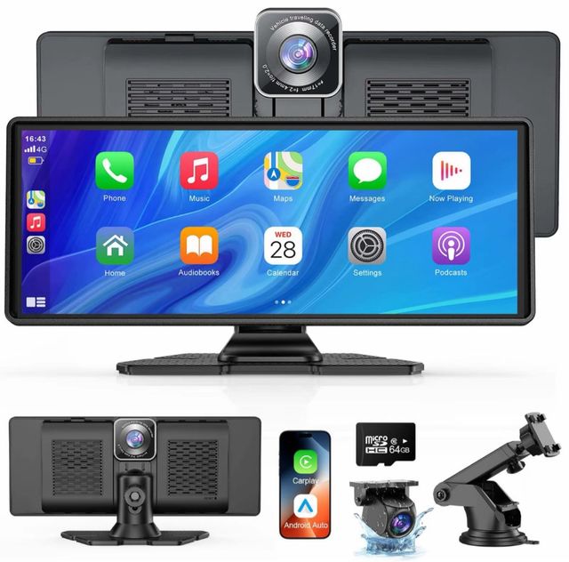 Carplay Doble Cámara 10.26 Pantalla