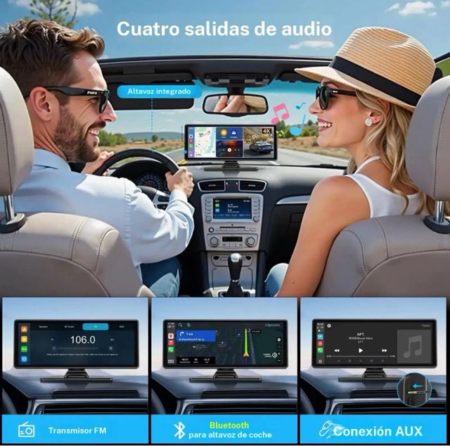 Carplay Doble Cámara 10.26 Pantalla
