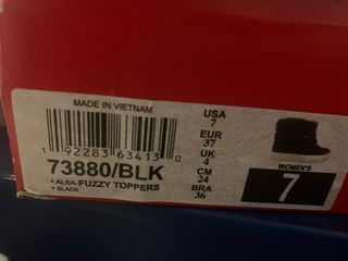 Botas Skechers Mujer Negras con Forro Gris