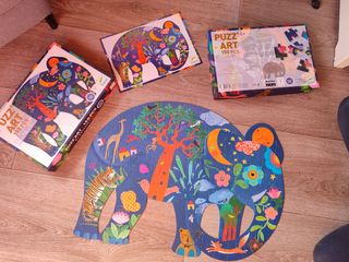 Puzzle Djeco Puzzart Elefante 150 Piezas
