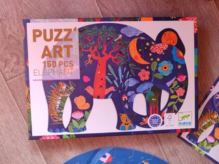 Puzzle Djeco Puzzart Elefante 150 Piezas