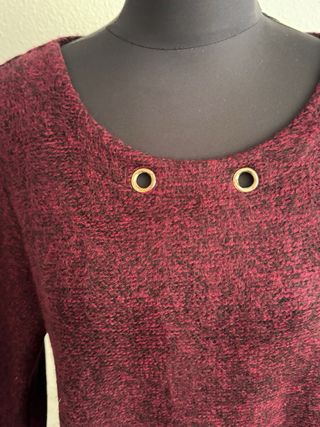 Jersey burdeos talla única