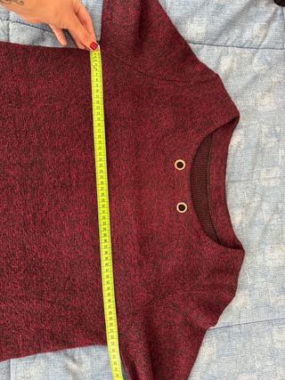 Jersey burdeos talla única