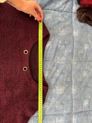 Jersey burdeos talla única