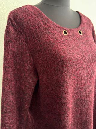 Jersey burdeos talla única