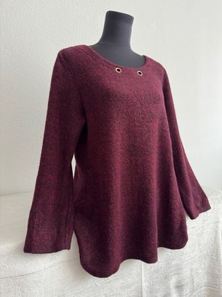 Jersey burdeos talla única