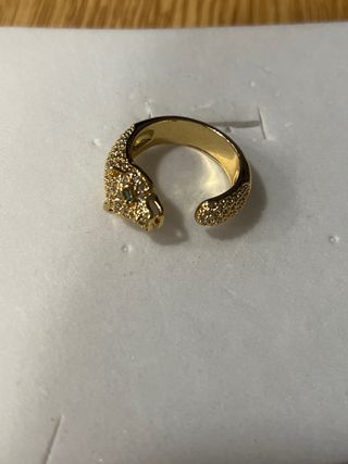 Anillo Tigresa Laminado 14K Talla 7
