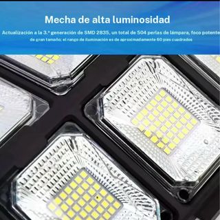 Lámpara Solar Grande Exterior