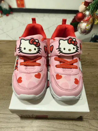 Scarpe Hello Kitty Rosa con Luci - Taglia 28