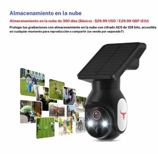 Cámara de Seguridad Solar