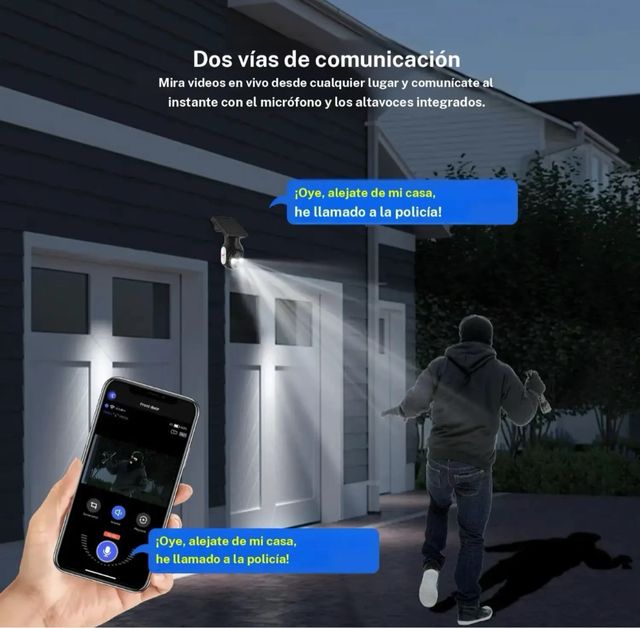 Cámara de Seguridad Solar