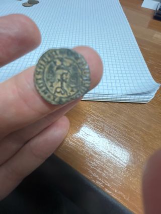 Moneda Reyes Católicos Blanca