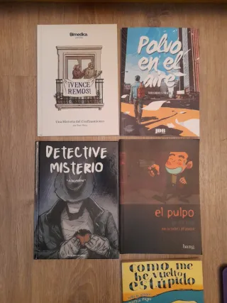 Lote 9 cómics europeos