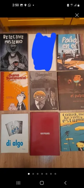 Lote 8 cómics europeos