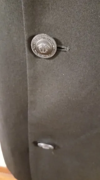 Gianni Versace, pure wool black jacket