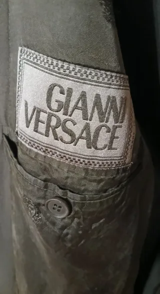 Gianni Versace, pure wool black jacket