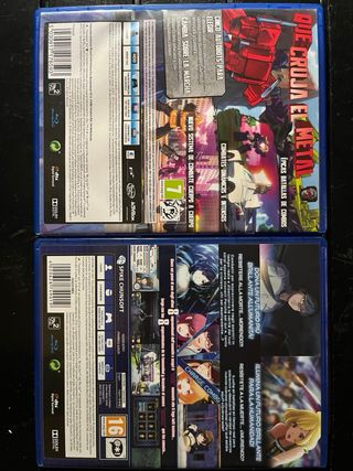 Juegos PS4 40€/unidad