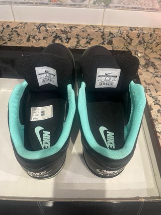 Nike Air Zapatillas Negras y Turquesa