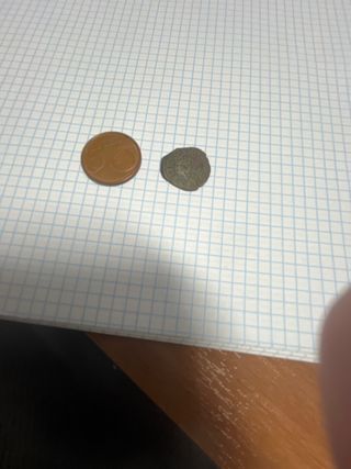 Moneda Blanca Reyes Católicos Antigua