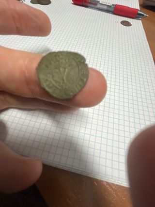 Moneda Blanca Reyes Católicos Antigua