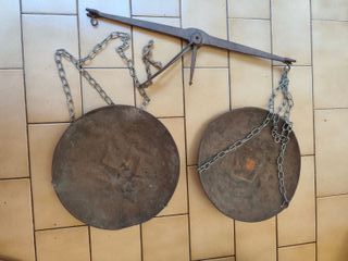 Antica Bilancia stadera in ottone.