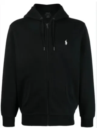 Sudadera Polo Ralph Lauren Negra Cremallera