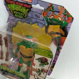 Figura Michelangelo Tortugas Ninja Mutant Mayhem