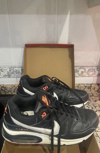 Nike Air Max Zapatillas Negras Naranja