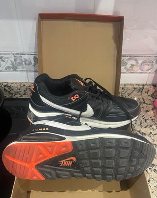Nike Air Max Zapatillas Negras Naranja