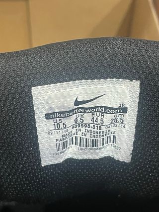 Nike Air Max Zapatillas Negras Naranja