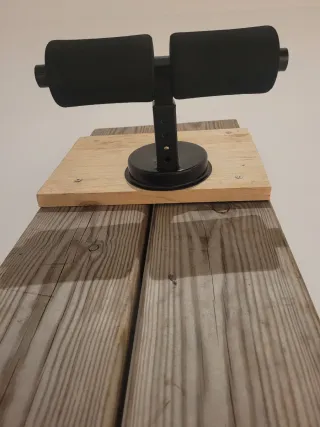 Banco de abdominales casero