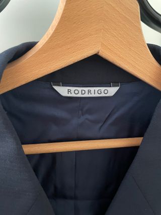 Abito completo uomo Rodrigo blu rigato vintage