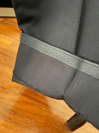 Abito completo uomo Rodrigo blu rigato vintage