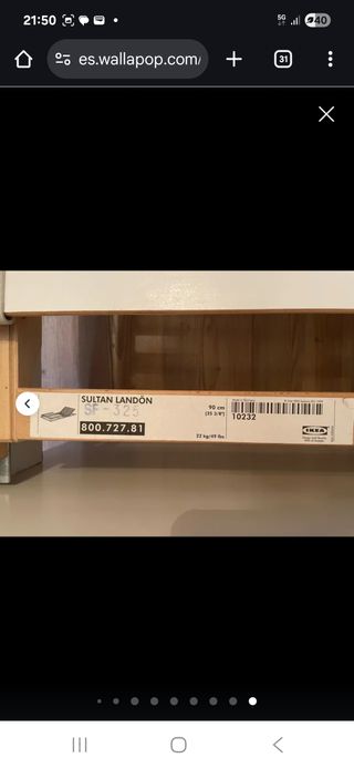 Cama articulada eléctrica IKEA