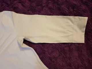 Top blanco vestir talla 42