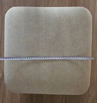 2 Sofás y 2 Puffs Tela Beige/Gris