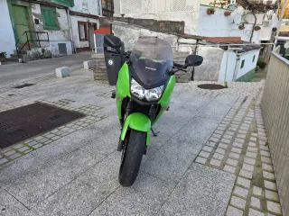 Kawasaki ER-6F Verde