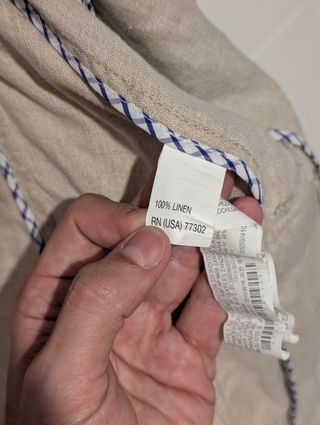 Americana Zara Lino Beige Talla M